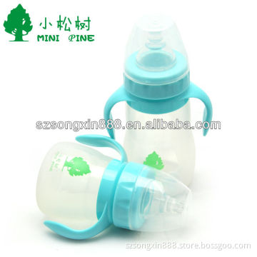140ml beautiful silicone baby feeding bottle